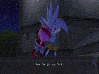 amy rose and silver|amy attacks silver sonic.